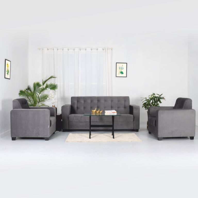 Alpino Frostline Sofa Set 3+1+1 - RentalFurniture.in