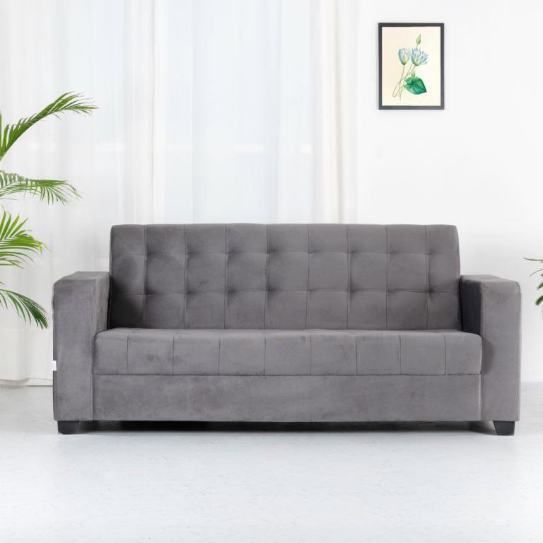 Alpino Frostline Three Seater Sofa - RentalFurniture.in