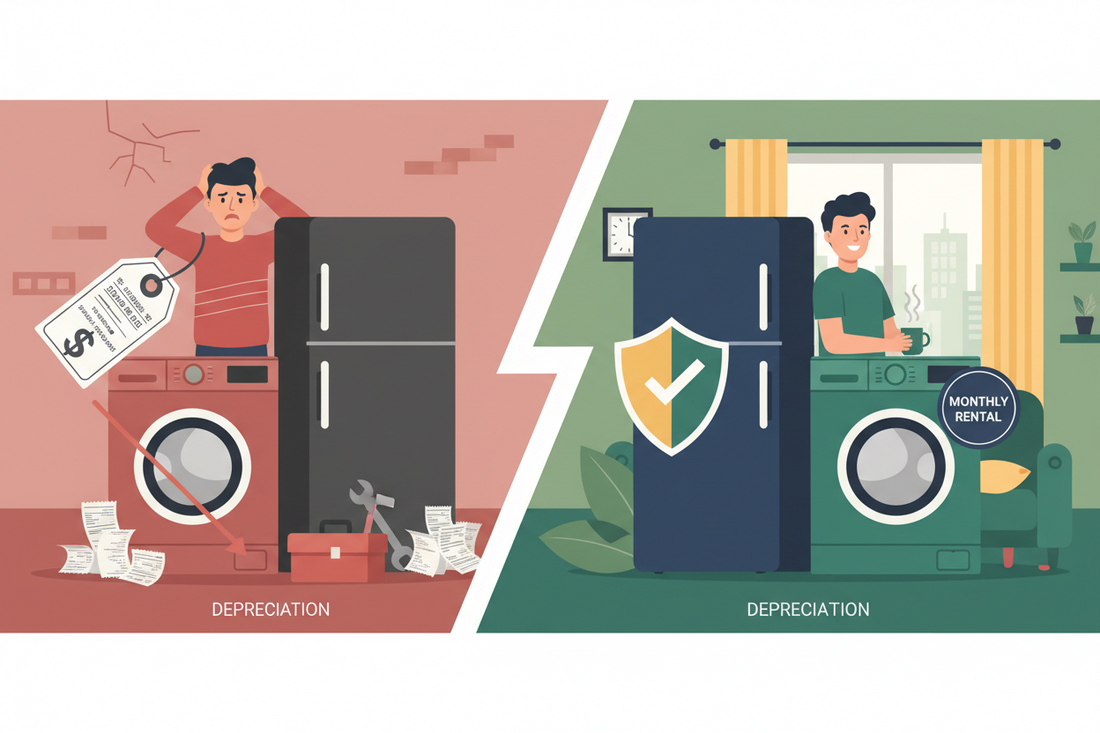 Appliance Rental 101: The True Cost of Buying a Washing Machine