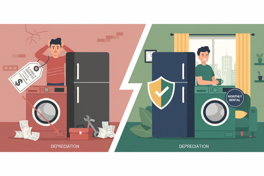Appliance Rental 101: The True Cost of Buying a Washing Machine