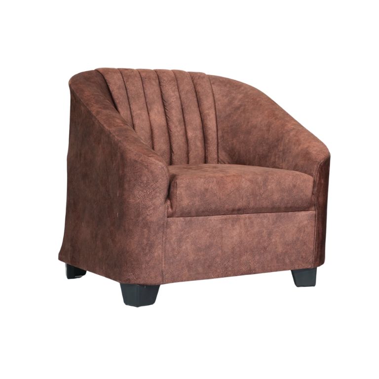 Mocha American Sofa Chair - Twin Set