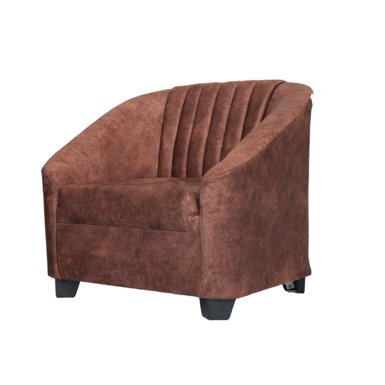 Mocha American Sofa Chair - Twin Set