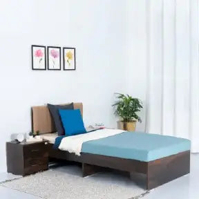 Wooden Single Bed