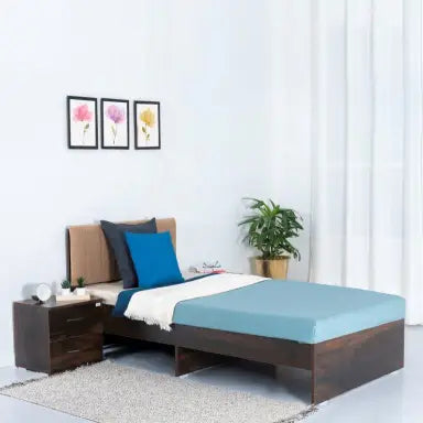 Wooden Single Bed